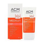 ضد آفتاب medisun ACM با مواد معدنى و spf100 حجم 40 میل