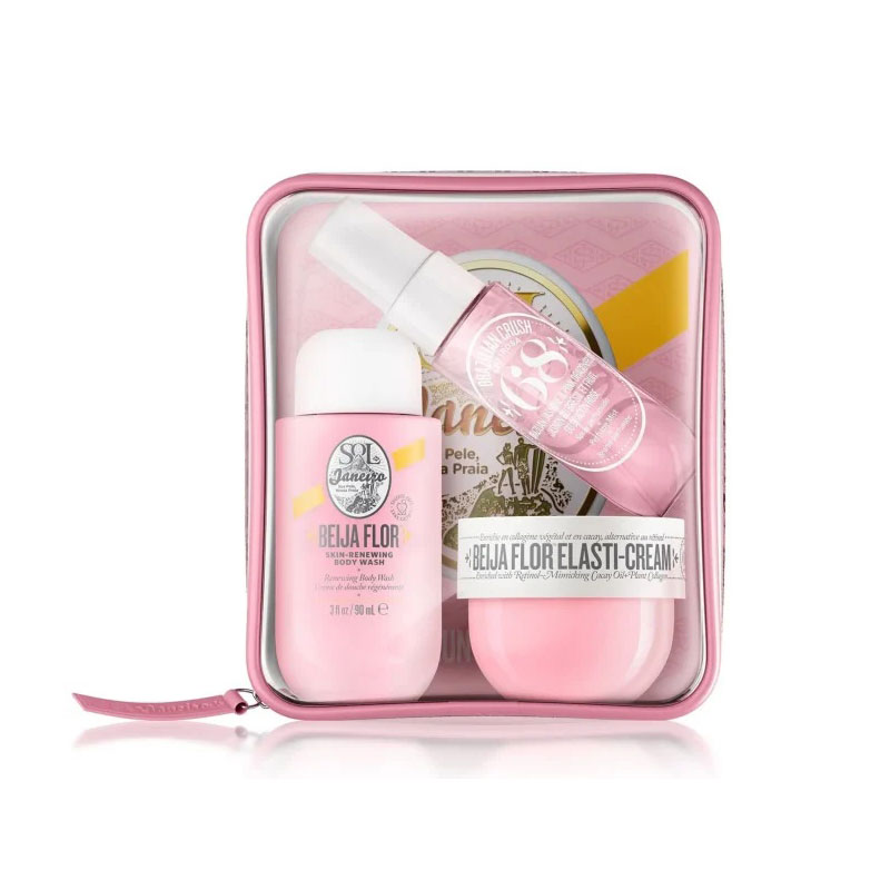 پک شاور ژل، لوسیون و بادی میست سول د ژانیرو 68 صورتی Sol De Janeiro پک شاور ژل، لوسیون و بادی میست سول د ژانیرو 68 صورتی Sol De Janeiro - تصویر 1