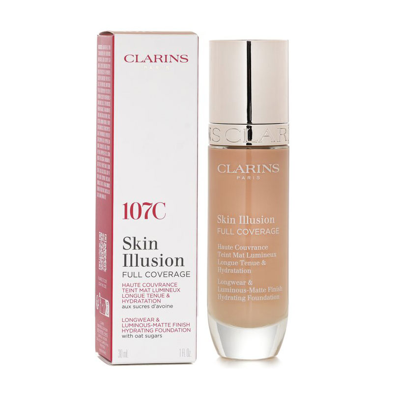 کرم پودر کلارنس شماره 107nحجم 30 میل کرم پودر کلارنس شماره 107nحجم 30 میل - تصویر 1